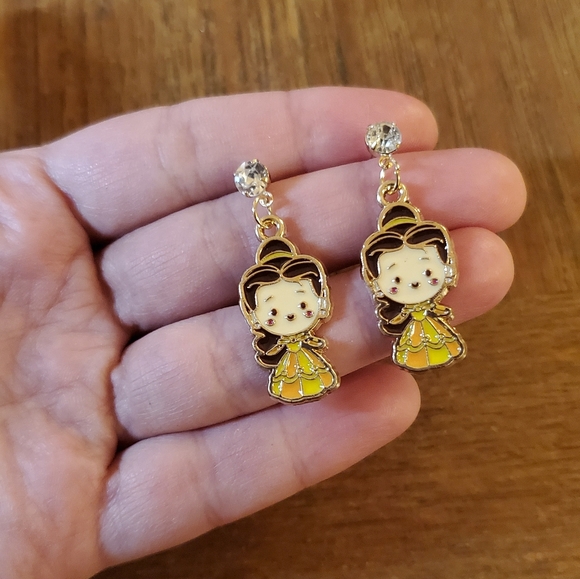 Jewelry - NWOT Beauty & the Beast Belle Earrings